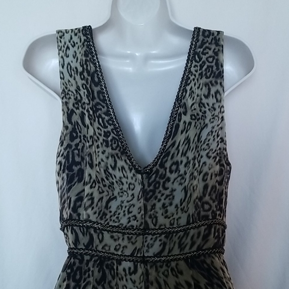 Animal Print Silk Dress - Picture 5 of 10